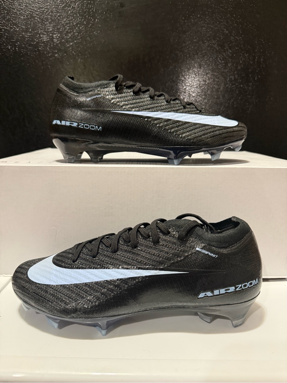 Nike Mercurial Vapor 16 Elite FG Soccer Cleats Mens Size 5 Black FQ1457-001